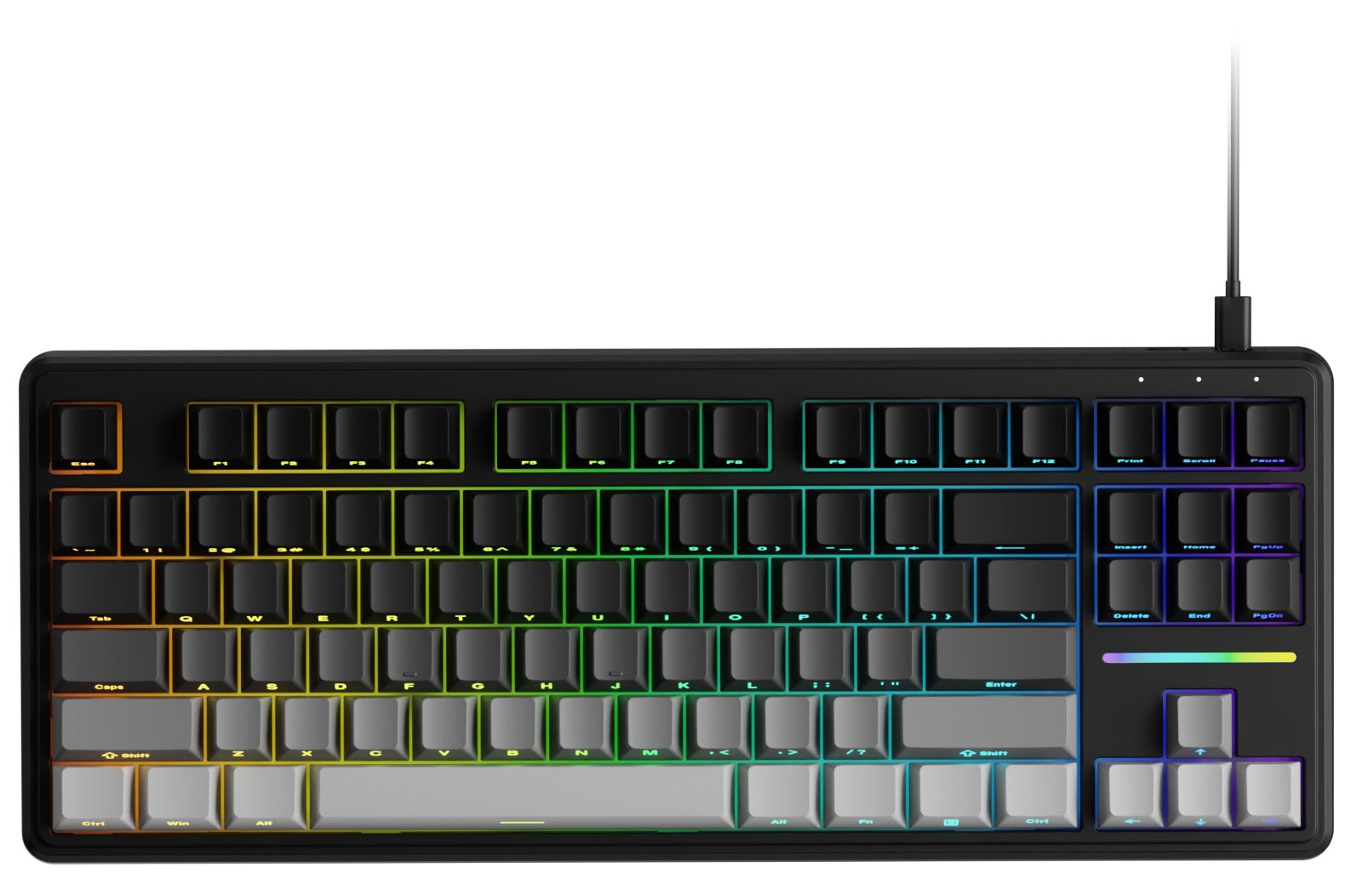 V80 – RGB Wired Gaming & Office Keyboard